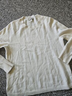 J. Crew 100% Cashmere Crewneck Sweater Large